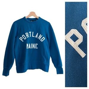 L.L. Bean Blue Portland Maine Sweatshirt